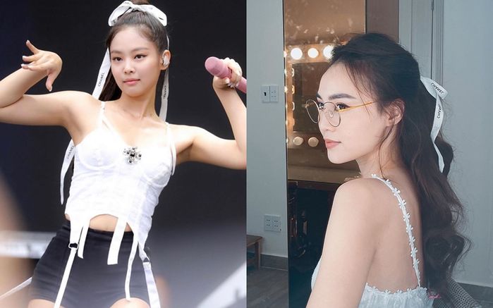 Lan Ngọc - fan cứng mới của BLACKPINK: 5 lần 7 lượt diện đồ giống nhau