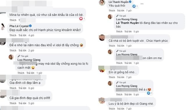 Lưu Hương Giang khoe ảnh gia đình, nhan sắc hai ái nữ gây chú ý