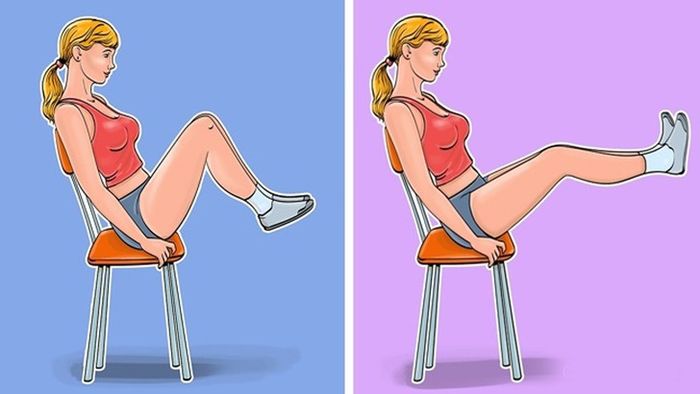 Bài tập với ghế tựa giúp mỡ bụng giảm ào ào, vóc dáng thon gọn