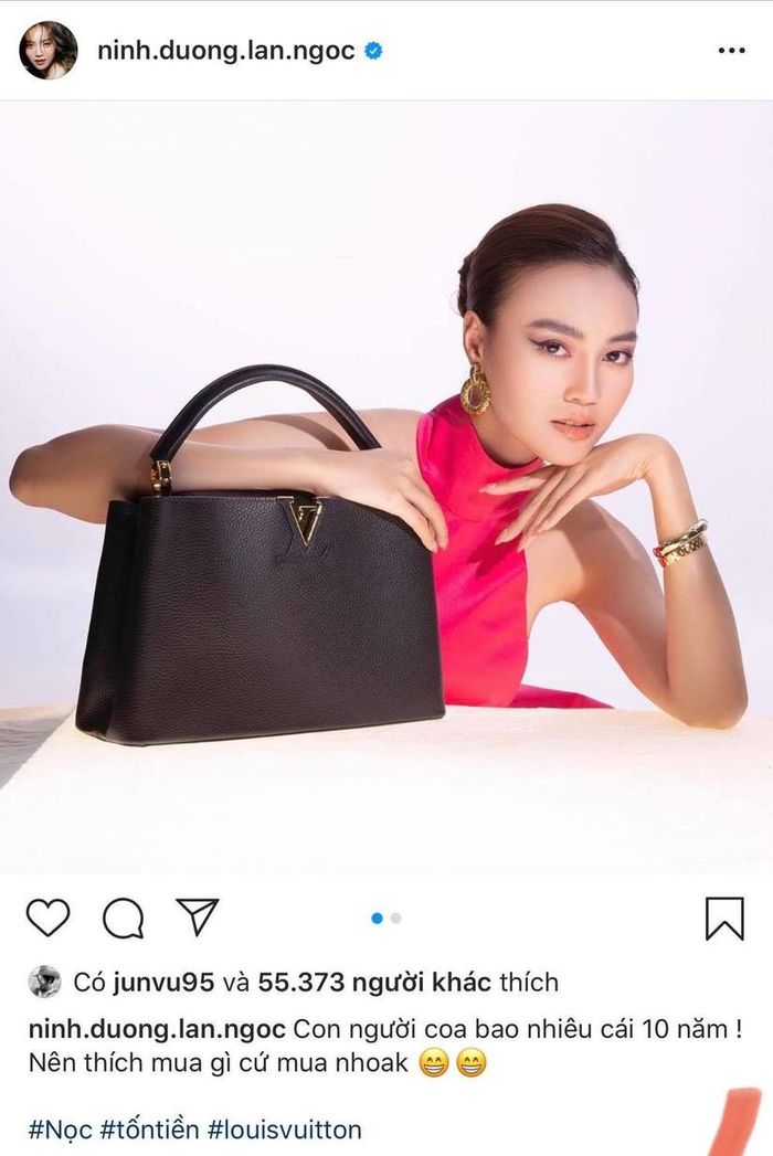 Sao Vbiz mua đồ hiệu: Hương Giang chi mạnh chưa bằng Ngọc Trinh