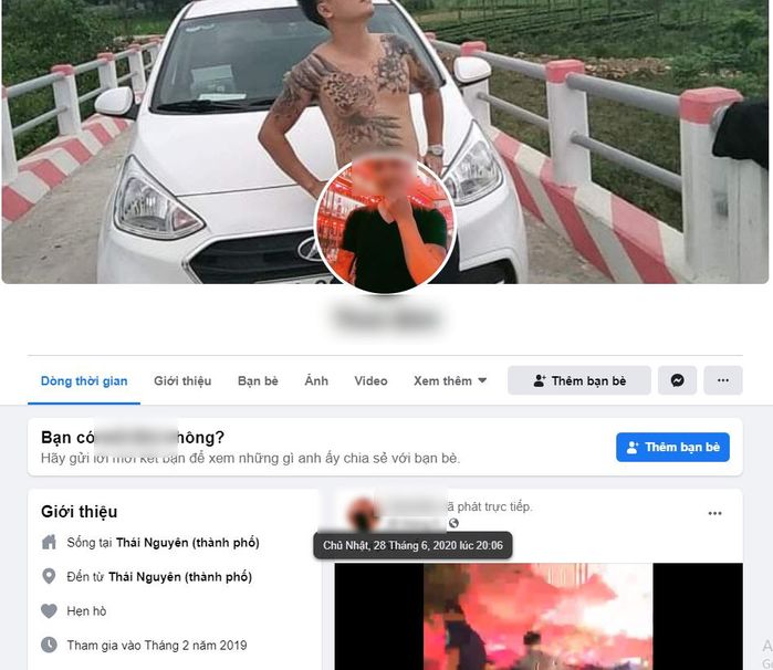 Tìm ra Facebook thanh niên ngoại tình còn ra tay với mẹ ruột và vợ