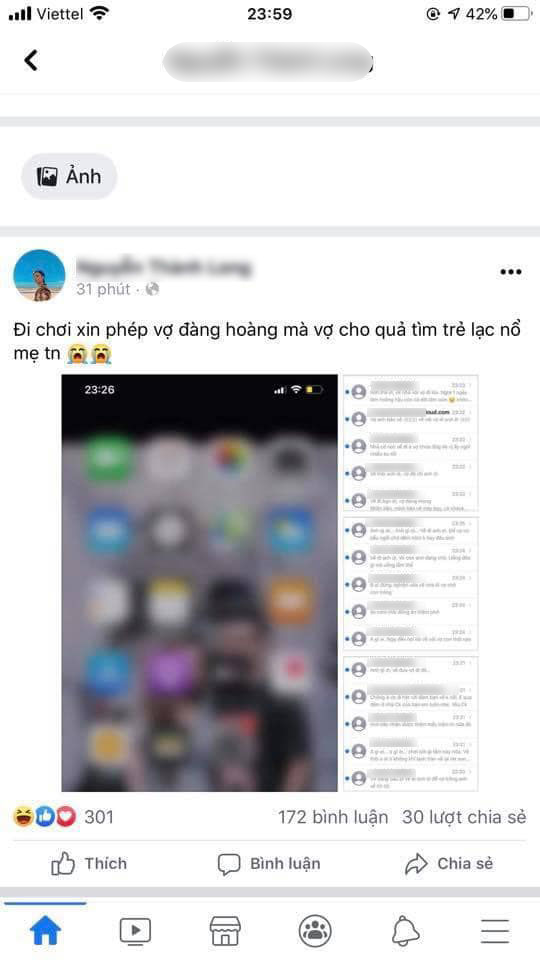 Tròn mắt với cách vợ người ta gọi chồng đi chơi về