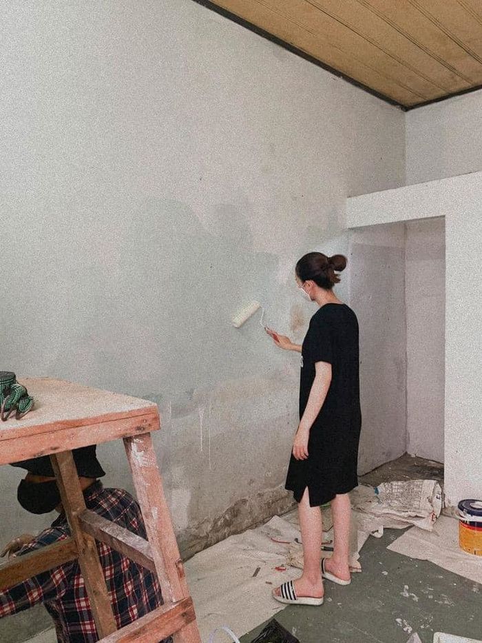 Trong 3 ngày, cô gái biến trọ cũ thành không gian mới tiện nghi