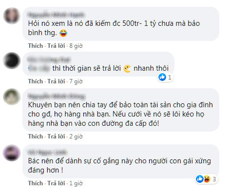 Chàng trai bị người yêu làm đa cấp biến tướng rủ rê, chê lương bèo