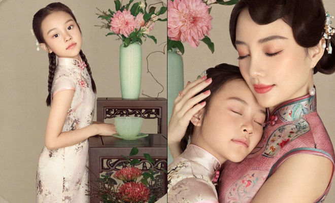 Điềm hinh- Ái nữ nhà Lý Tiểu Lộ ngày càng ra dáng tiểu mỹ nhân