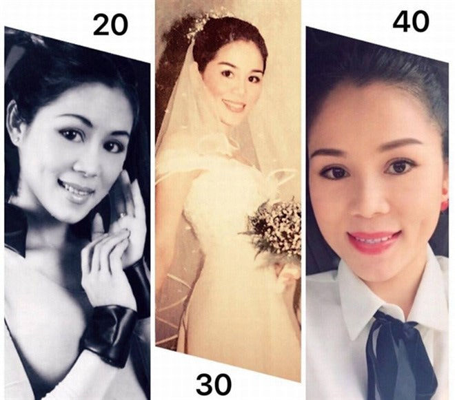 Bà xã của MC Quyền Linh trẻ đẹp bất chấp ở ngưỡng U50