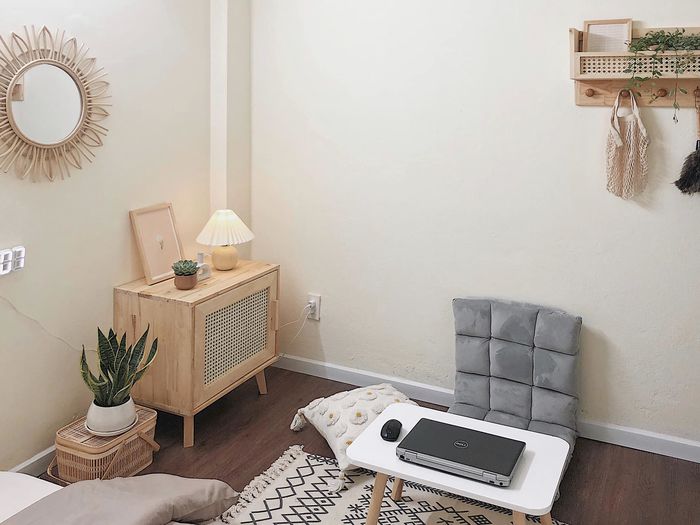 Với 13 triệu đồng, cô gái F5 phòng ngủ 5,5m2 thành không gian xinh xẻo