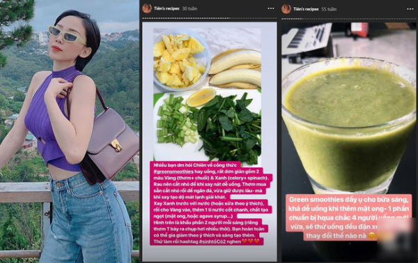 Sao Việt tự làm nước detox thải độc: Thanh Hằng 37 mà như 20