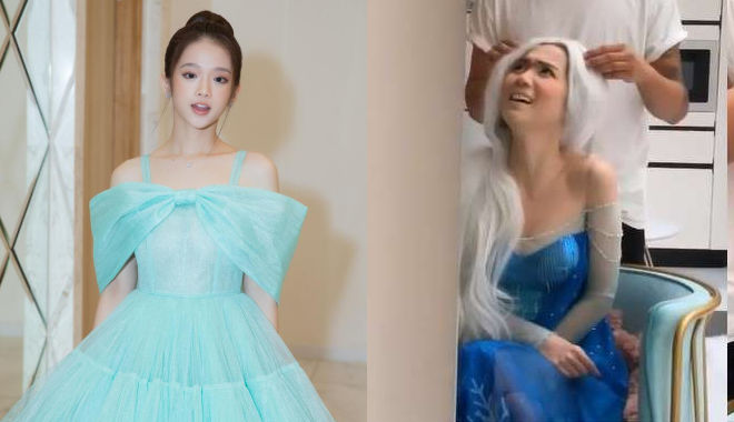 Sao Việt thi nhau cosplay công chúa: Ngọc Trinh hóa bản lỗi của Elsa