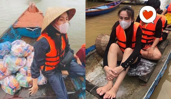 Hình ảnh sao Việt giản dị đi thiện nguyện khiến vạn người thương