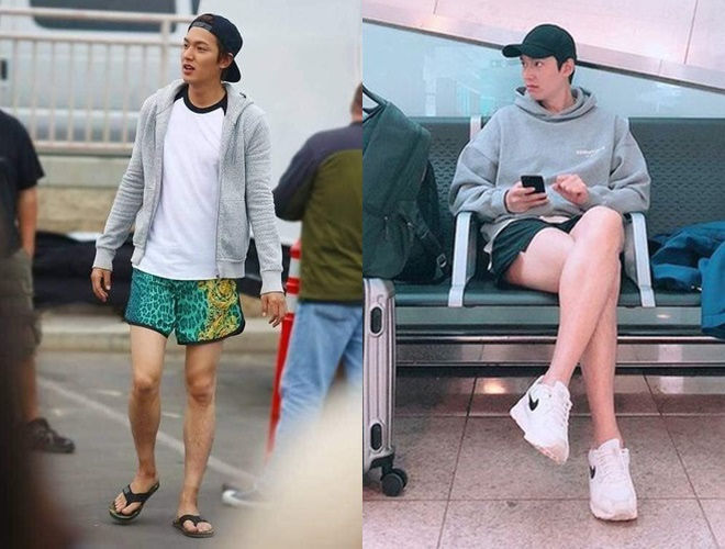 Lee Min Ho xuề xoà vẫn gây sốt với đôi chân nổi tiếng cực phẩm