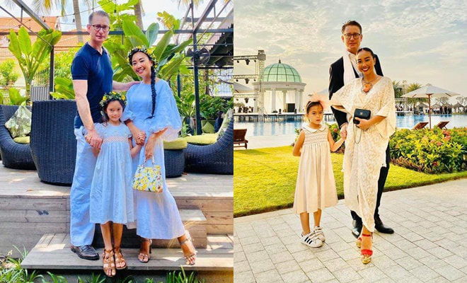 Mới 7 tuổi, ái nữ nhà Đoan Trang đã ra dáng siêu mẫu tương lai