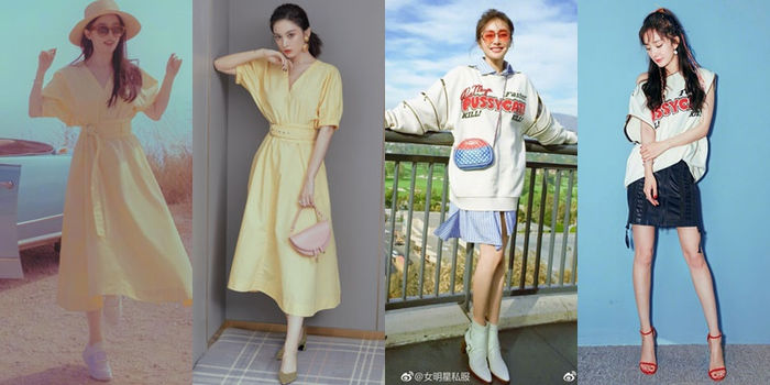 Mỹ nhân Hoa ngữ so kè nhan sắc khi diện chung một thiết kế