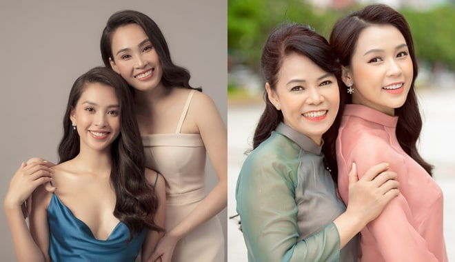 Mỹ nhân Việt khoe ảnh bên mẹ ruột nhân ngày 20/10