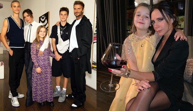Nhan sắc ra dáng tiểu mỹ nhân của ái nữ nhà David Beckham ở tuổi lên 9