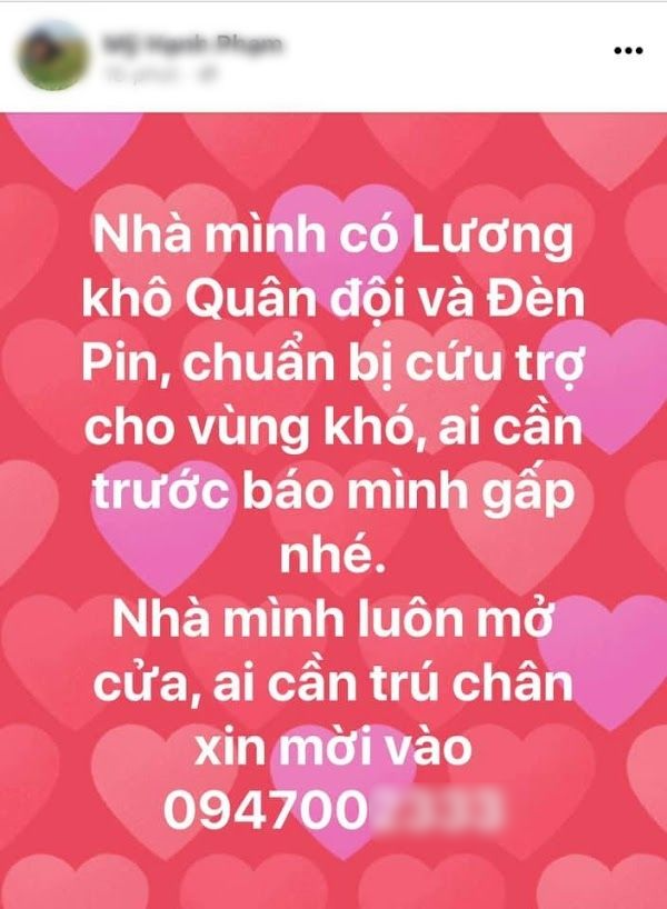 Nước lũ dâng trong đêm, người dân Quảng Trị lên mạng kêu cứu