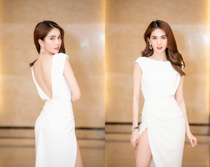 Sao Việt mặc đầm hở lưng: Ngọc Trinh hơi hiền, Tiểu Vy đẹp nuột