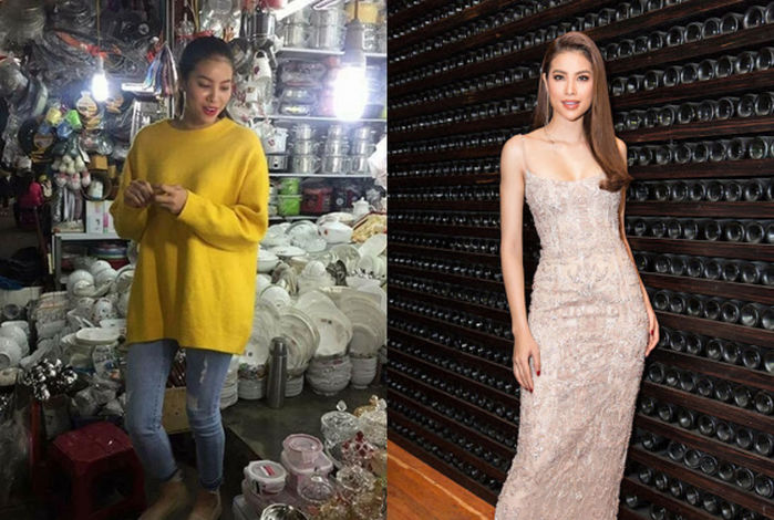 Style đi chợ và dự event một trời một vực của sao Việt