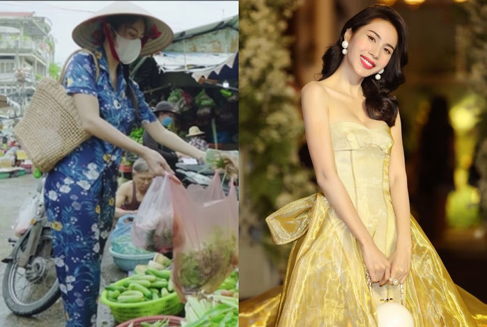 Style đi chợ và dự event một trời một vực của sao Việt