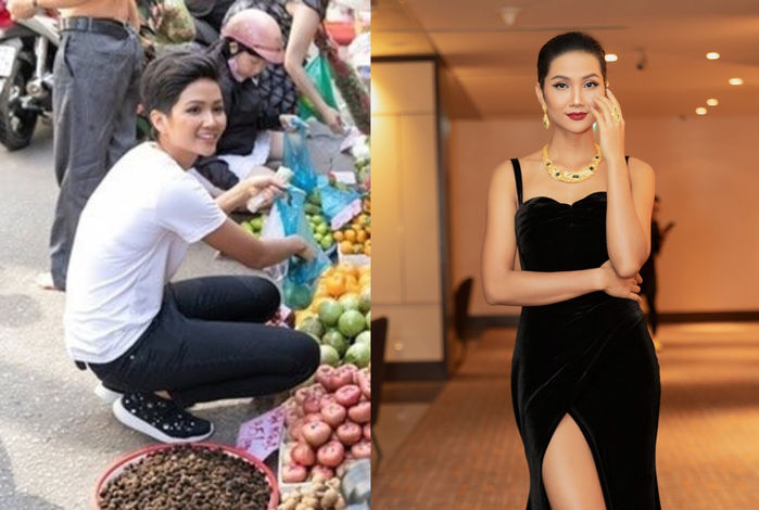 Style đi chợ và dự event một trời một vực của sao Việt