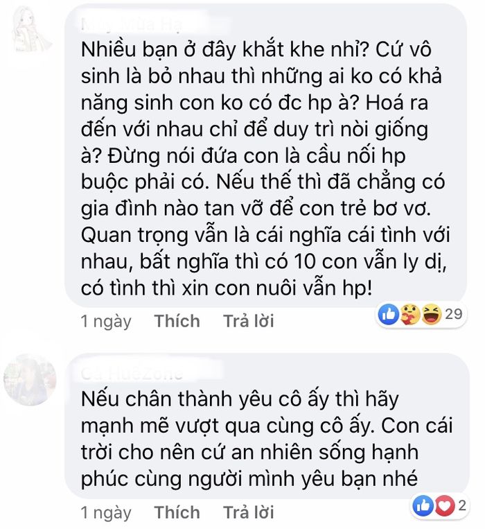 Người yêu 7 năm bị vô sinh, ba mẹ thì ngóng cháu, phải làm sao?