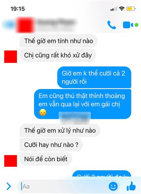 Yêu cô em nhưng làm việc tày trời với cô chị, thanh niên than khó xử