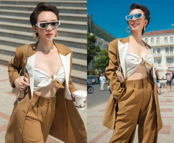 Thu Trang - Lâm Vỹ Dạ: 2 nữ danh hài hot Vbiz có style U40 đẹp mắt