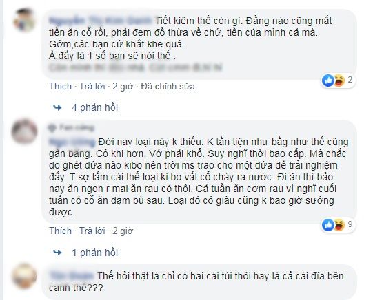 Đi ăn giỗ 200k còn trút đồ ăn mang về, cô gái đòi chia tay bạn trai