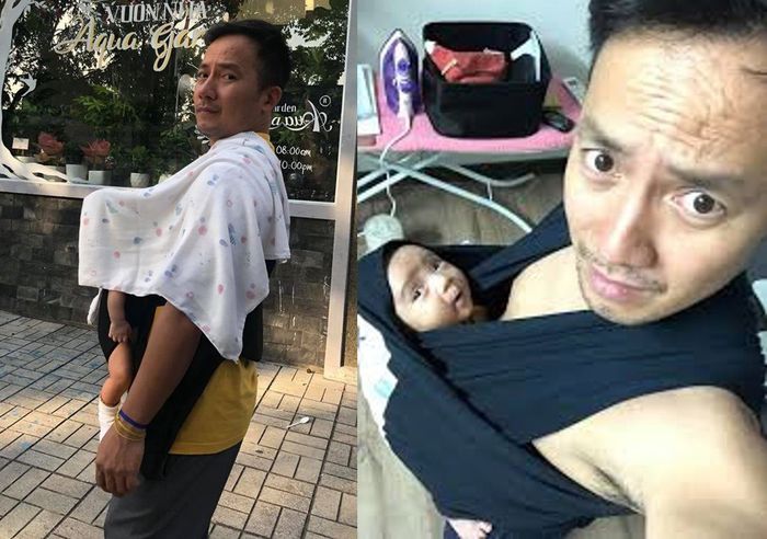 Rapper Tiến Đạt khéo chăm con, quý tử càng lớn càng có style y hệt bố