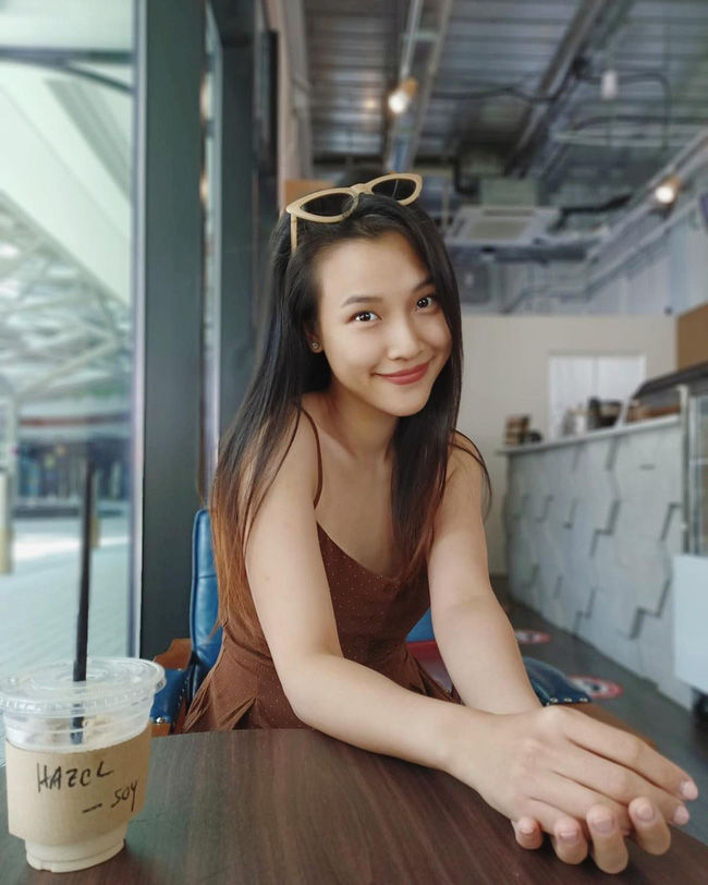 Á hậu Hoàng Oanh gợi cảm sau sinh con đầu lòng
