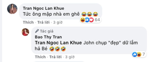 Bảo Thy khoe ảnh ông xã chụp có tâm, Lan Khuê liền trách khéo chồng