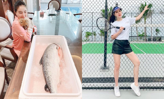 Cuộc sống như bà hoàng của Bảo Thy sau khi lấy chồng