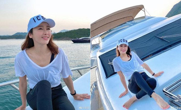 Bức ảnh Trương Bá Chi và Lê Tư chung khung hình gây sốt trở lại