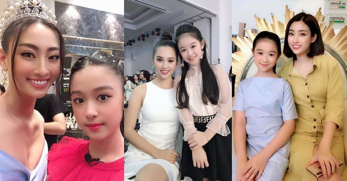 Selfie cùng Hoa hậu, bé Bảo Ngọc gây sốt với nhan sắc chẳng kém cạnh