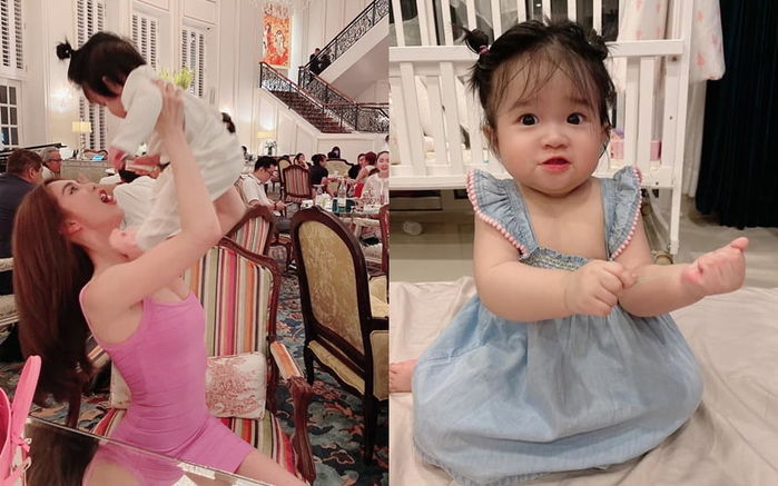 Chưa có con, Ngọc Trinh mạnh tay mua hàng hiệu cho cháu gái