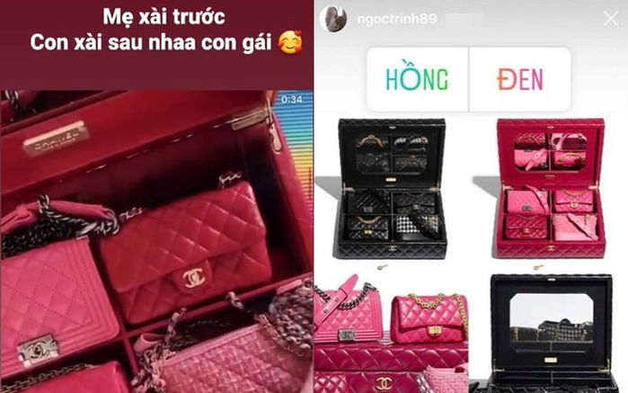 Chưa có con, Ngọc Trinh mạnh tay mua hàng hiệu cho cháu gái