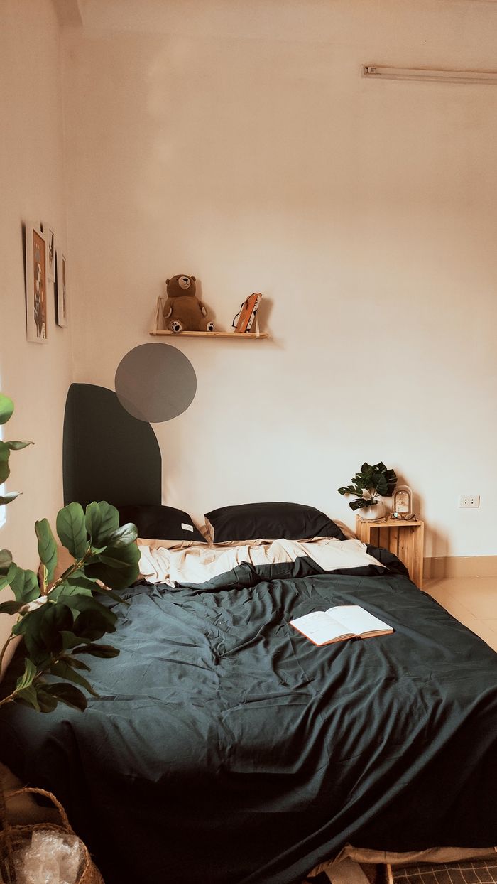 Với 4 triệu đồng, cô nàng biến phòng trọ thành không gian cực chill