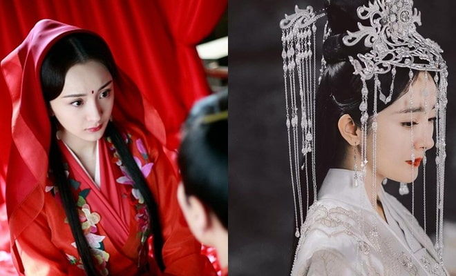 Dàn tân nương cổ trang đọ sắc: Dương Mịch - Triệu Lệ Dĩnh lên bàn cân