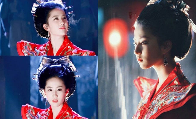 Dàn tân nương cổ trang đọ sắc: Dương Mịch - Triệu Lệ Dĩnh lên bàn cân