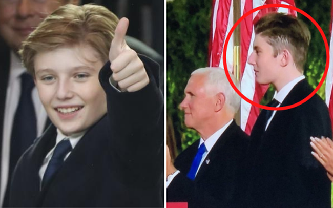 Hoàng tử nhà trắng Barron Trump: 14 tuổi cao hơn 2m, trổ mã tài tử