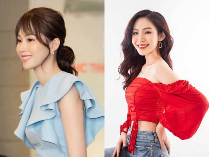 Đặng Thu Thảo và bản sao nhan sắc chạm trán tại Chung kết Hoa Hậu