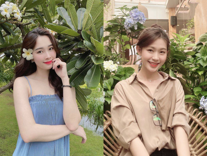 Đặng Thu Thảo và bản sao nhan sắc chạm trán tại Chung kết Hoa Hậu