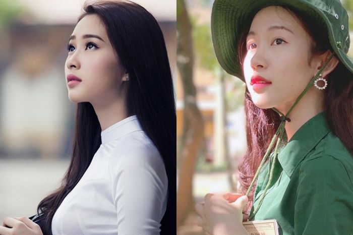 Đặng Thu Thảo và bản sao nhan sắc chạm trán tại Chung kết Hoa Hậu