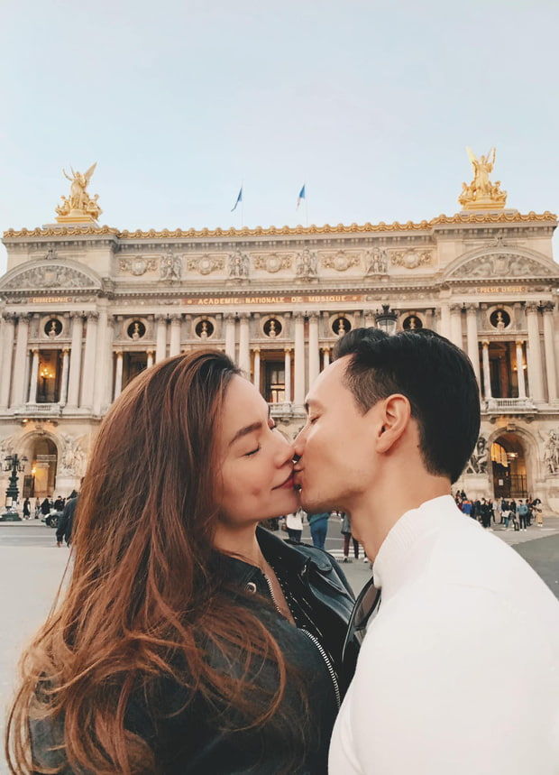 Lý do Kim Lý chăm diện áo sơ mi trắng từ khi hẹn hò Hồ Ngọc Hà