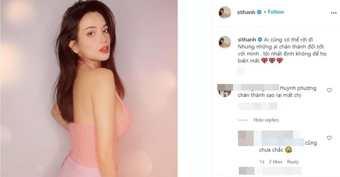 Hậu chia tay Huỳnh Phương, Sĩ Thanh ẩn ý nói đến sự chân thành