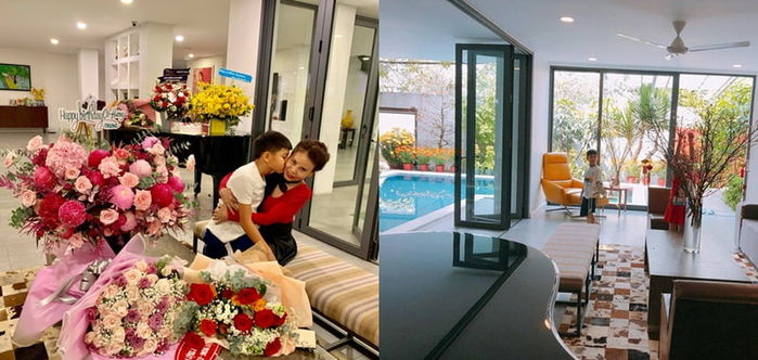 Hé lộ không gian biệt thự mới của Hà Hồ - Kim Lý