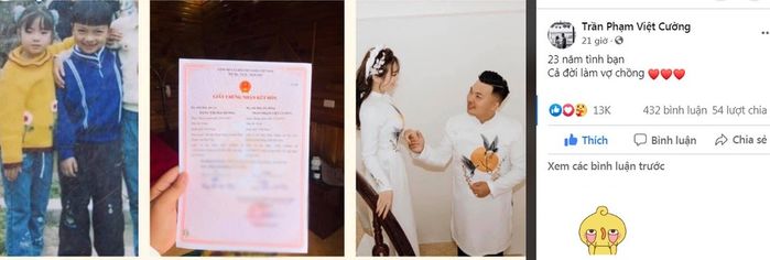 Hy hữu: Đôi bạn thân thành vợ chồng sau 23 năm làm bạn