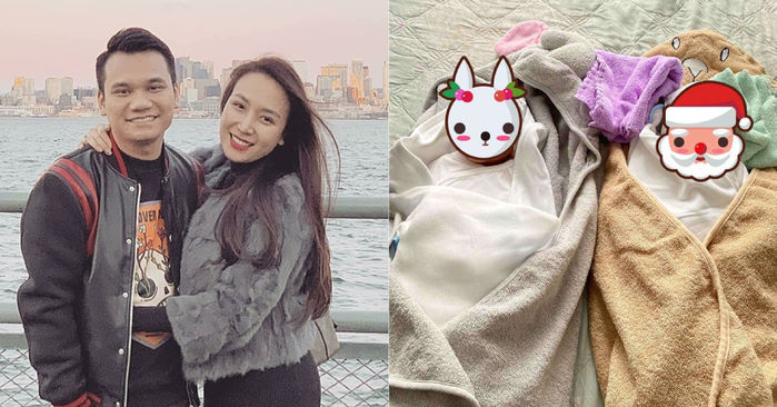 Khắc Việt cúng đầy tháng cho cặp song sinh: Nhìn đủ biết giàu sang