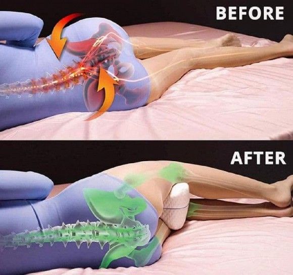 4 lợi ích tuyệt vời khi bạn kẹp gối giữa hai chân khi ngủ