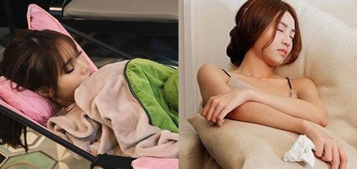Khoảnh khắc ngủ gật của sao Việt trong hậu trường
